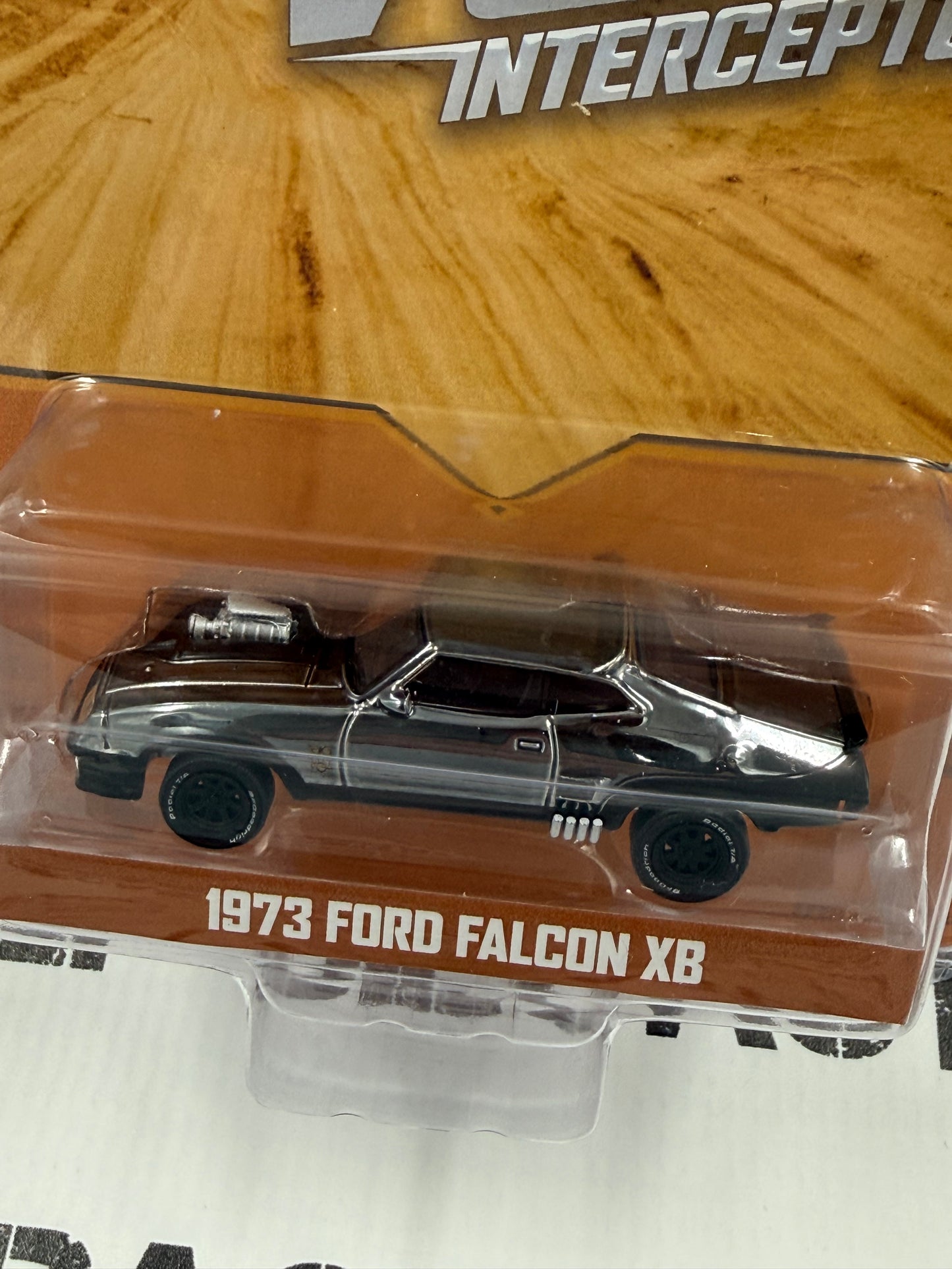CHROME CHASE GREENLIGHT 1973 Ford Falcon XB 1:64 Diecast Last of V8 Interceptors