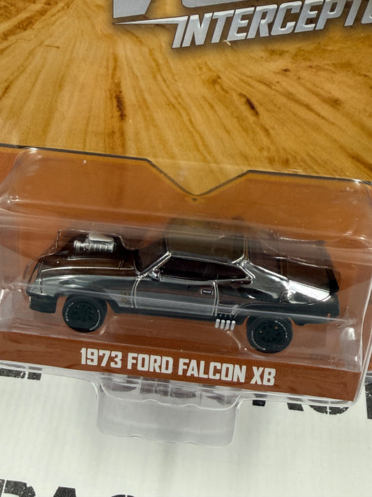CHROME CHASE GREENLIGHT 1973 Ford Falcon XB 1:64 Diecast Last of V8 Interceptors