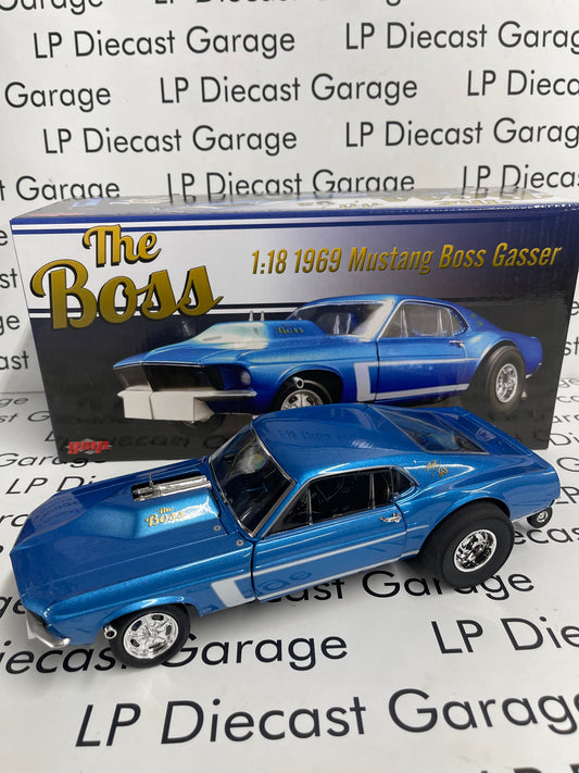 GMP 1969 Ford Mustang Boss Gasser AA/GS The Boss 1:18 Diecast 18913