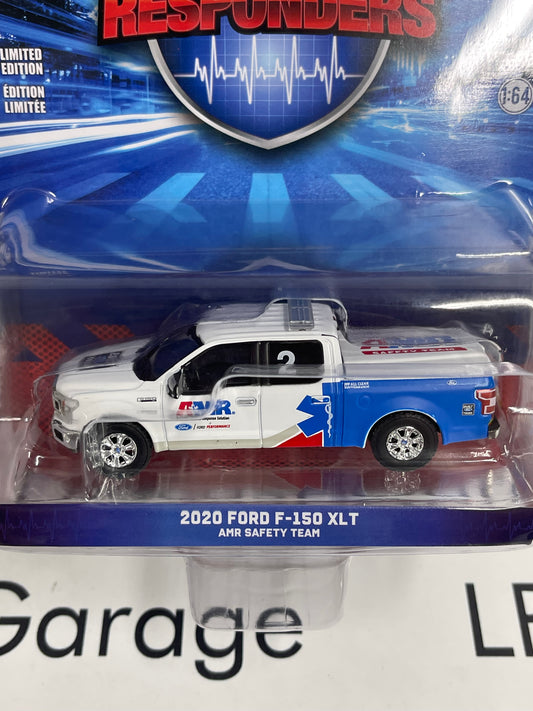GREENLIGHT 2020 Ford F-150 XLT AMR Safety Team 1:64 Diecast First Responders