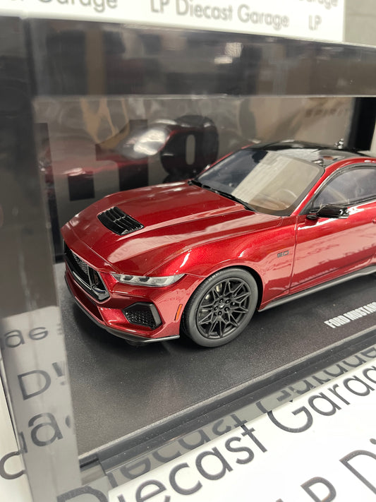 GT SPIRIT 2024 Ford Mustang GT Red 1:18 Resin Model GT433