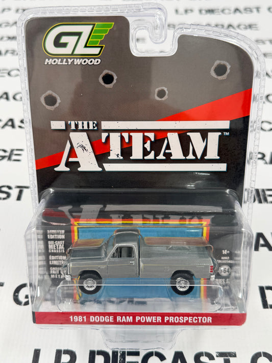 RAW CHASE GREENLIGHT 1981 Dodge Ram Prospector A-Team 1:64 Diecast Hollywood