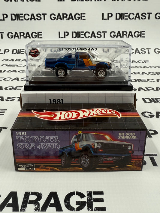 HOT WHEELS 1981 Toyota SR5 4WD Truck Blue RLC Club 1:64 Diecast
