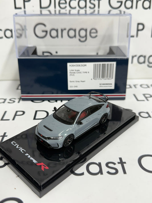 HOBBY JAPAN Honda Civic Type R Sonic Grey Pearl 1:64 Diecast