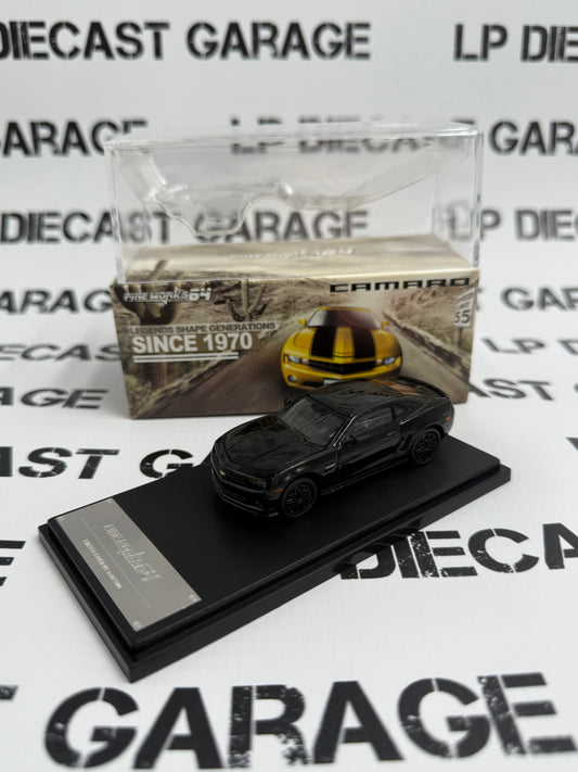 FINE WORKS 64 2010 Chevrolet Camaro Black 1:64 Diecast