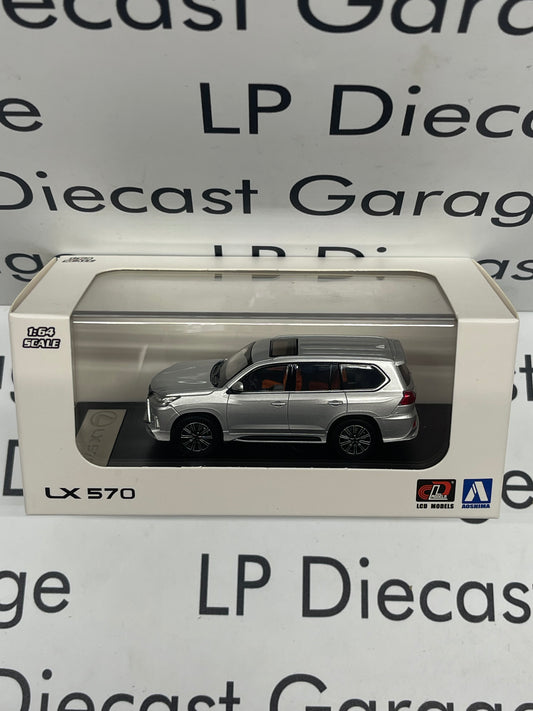 LCD MODELS 2018 Lexus LX 570 Silver 1:64 Diecast