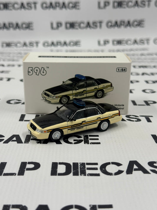 596 Model Ford Crown Victoria Tennessee State Trooper Police 1:64 Diecast