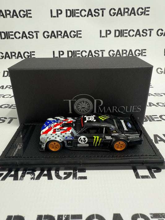 TOP MARQUES 1965 Ford Mustang Hoonicorn USA Stars & Stripes 1:43 Scale Resin Model