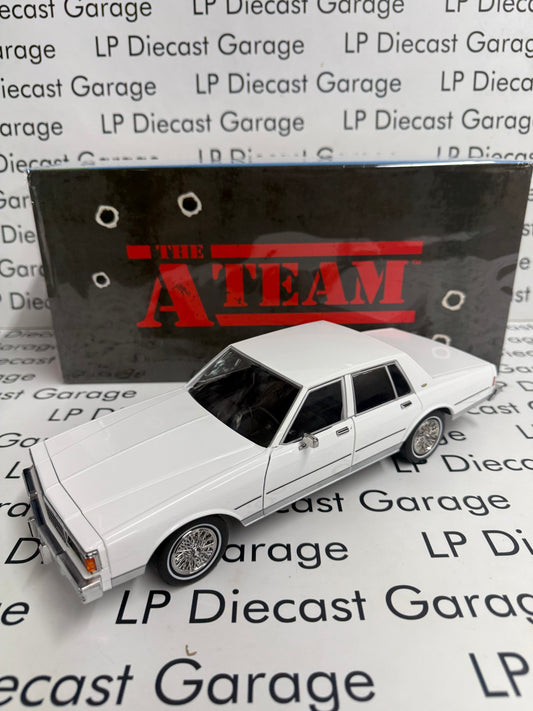 GREENLIGHT 1980 Chevrolet Caprice Classic White The A-Team 1:18 Diecast