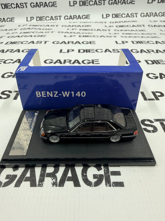 STREET WEAPON Mercedes-Benz W140 Black 1:64 Diecast Ghost Player