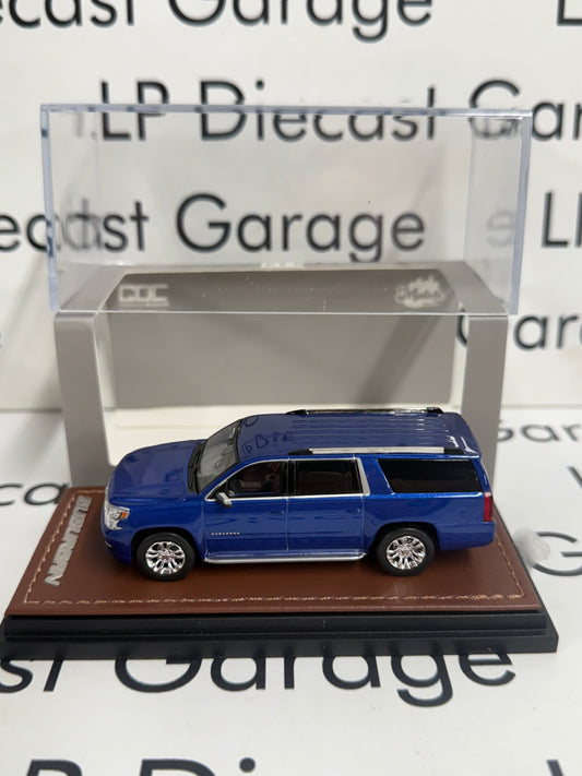 GOC 2015 Chevrolet Suburban Blue Limited Edition 1:64 Diecast Exclusive