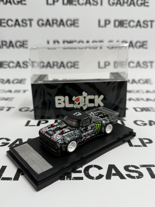 STREET WARRIOR 1977 Ford F-150 Hoonitruck Ken Block #43 1:64 Diecast White Rims