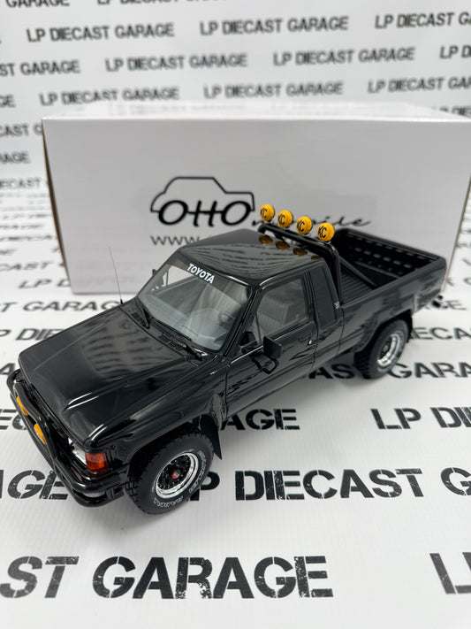 OTTO MOBILE 1985 Toyota SR5 Pickup Black 1:18 Scale Resin Model OT481B Back to the Future