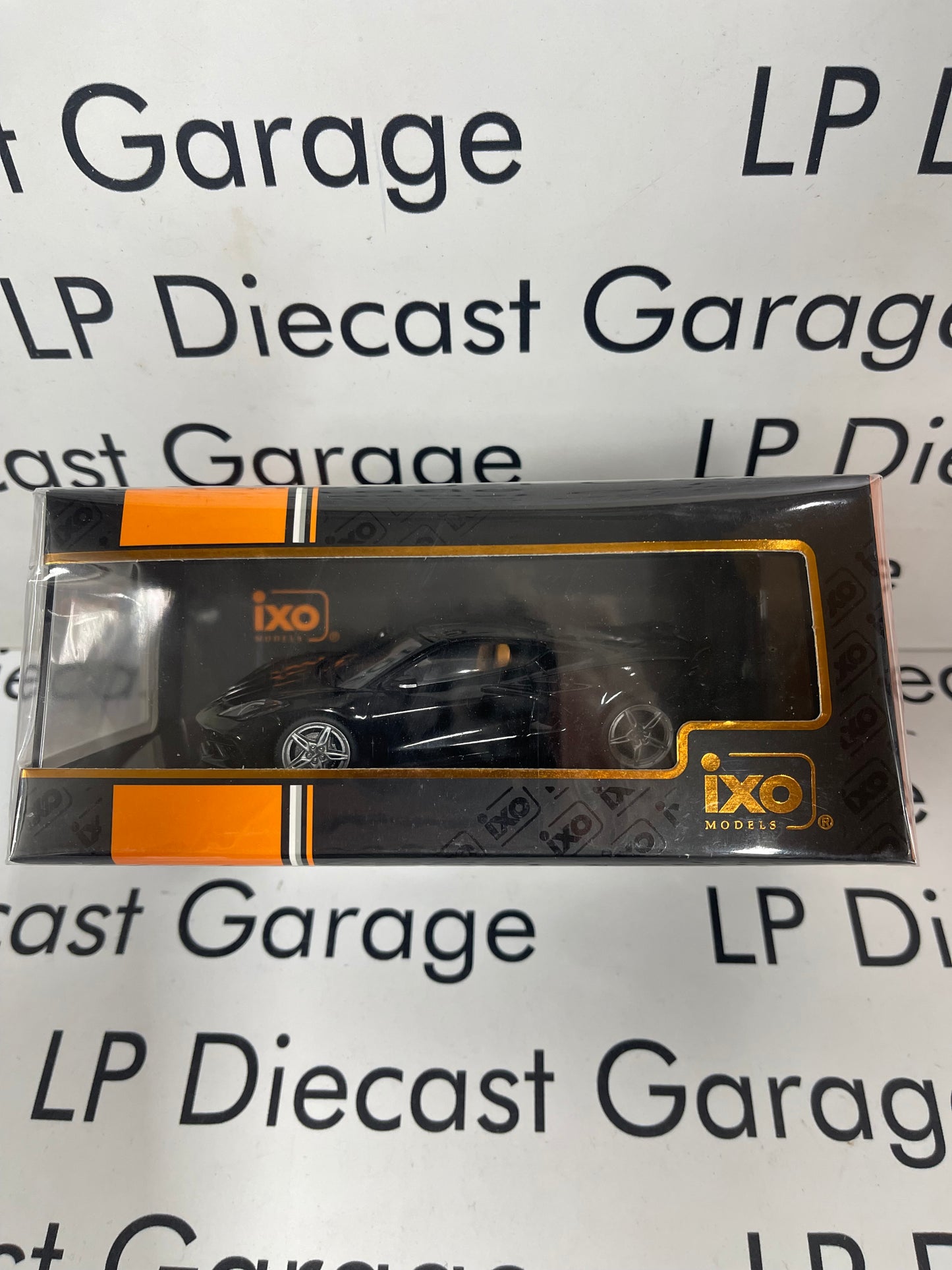 IXO Models 2020 Chevrolet Corvette Stingray Black 1:43 Diecast