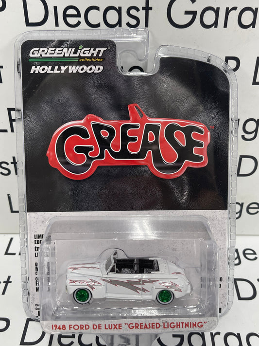 GREENLIGHT *GREEN MACHINE* 1948 Ford De Luxe Greased-Lightning Grease Movie Car 1:64 Diecast