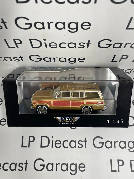 NEO SCALE MODELS Jeep Grand Wagoneer Gold Woody 1:43 Resin Model