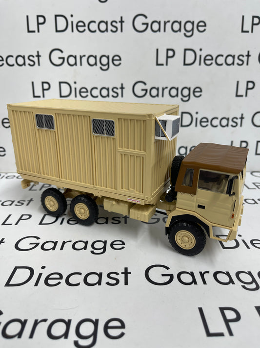 EDICOLA Lamberet France Army Box Truck Berliet Desert Tan 1:43 Diecast 6x6 Model