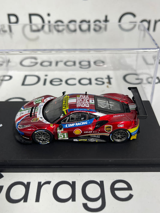 EDICOLA 2019 Ferrari 488GTE Evo 1:64 Diecast w/ Display Case