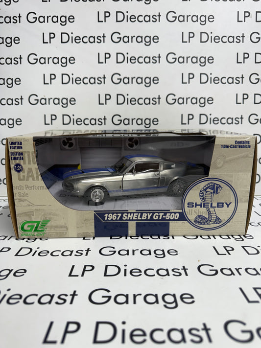 RAW GREENLIGHT 1967 Ford Mustang Shelby GT500 1:24 Diecast 2025 Expo Exclusive