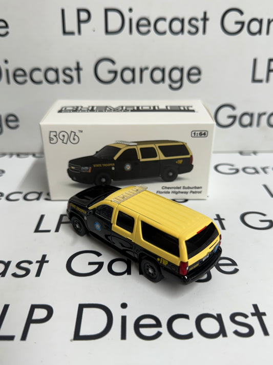 596 Model Chevrolet Suburban Florida Highway Patrol Police 1:64 Diecast