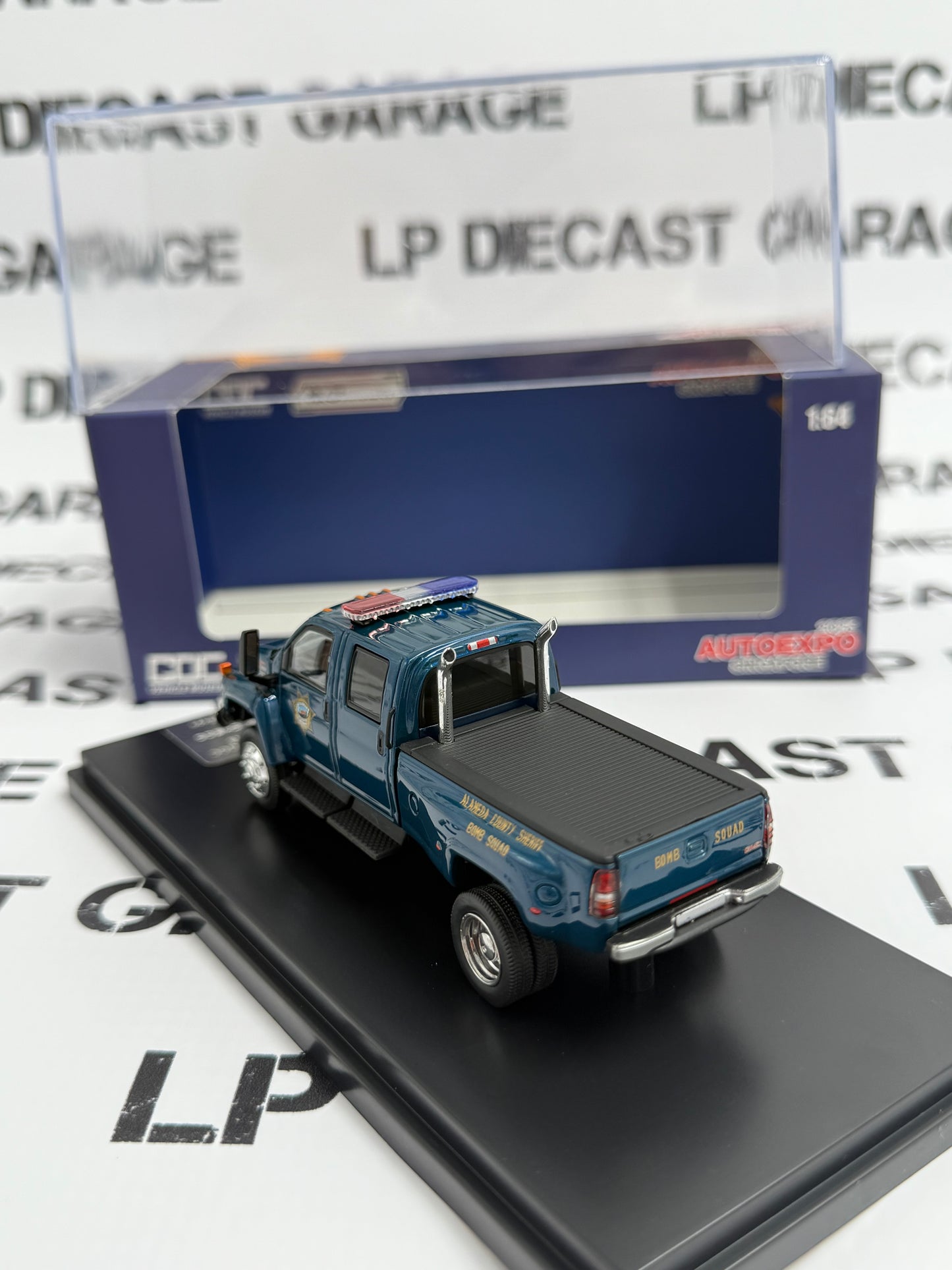 GOC 2005 GMC Topkick C4500 Truck Alameda County Sheriff 1:64 Diecast