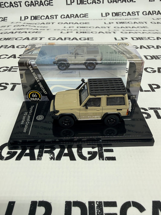 PARA64 2022 Toyota Land Cruiser LC71 Sandy Taupe 1:64 Diecast LHD