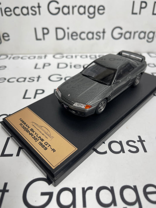 EDICOLA 1989 Nissan Skyline GT-R R32 Gray 1:43 Diecast Japan Collection