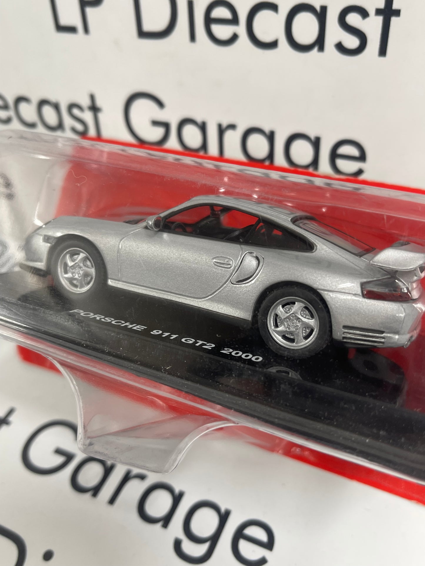 EDICOLA 2000 Porsche 911 GT2 Silver 1:43 Diecast Euro Deagostini