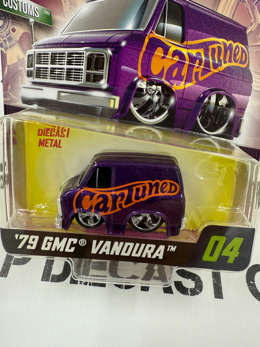 CARTUNED '79 GMC Vandura Purple 1:64 Diecast Series 4
