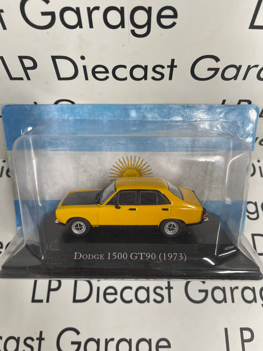 EDICOLA 1973 Dodge 1500 GT90 Yellow Sedan 1:43 Diecast Euro