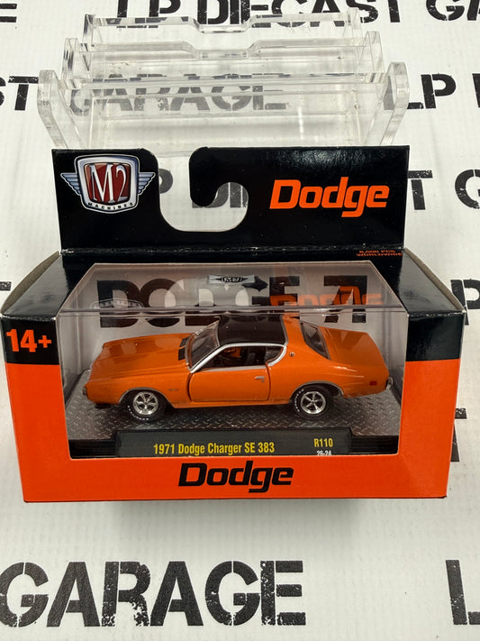 M2 1971 Dodge Charger SE 383 Orange Mango 1:64 Diecast