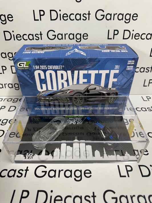 GREENLIGHT 2025 Chevrolet Corvette ZL1 Dual Pack Raw 1:64 Diecast 2025 Expo