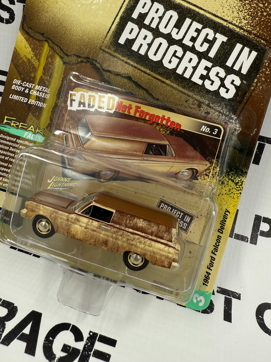 JOHNNY LIGHTNING 1964 Ford Falcon Delivery Project Yellow 1:64 Diecast Street Freaks
