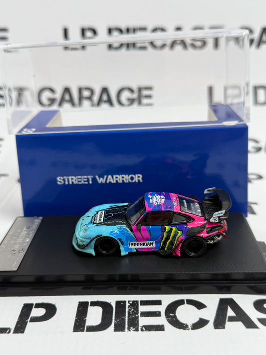 STREET WARRIOR Porsche 993 RWB Hoonigan RAUH-Welt 1:64 Diecast Ghost Player