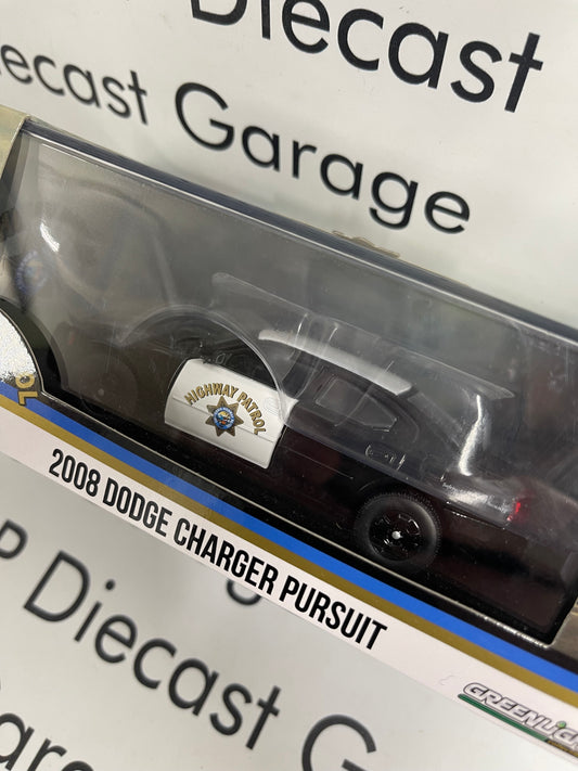 GREENLIGHT 2008 Dodge Charger California Highway Patrol 1:43 Diecast