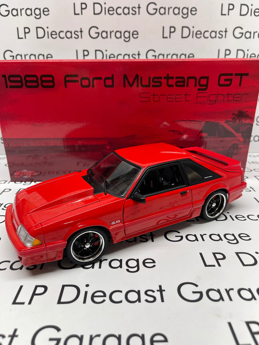 GMP 1988 Ford Mustang GT Street Fighter Red ACME Exclusive 1:18 Diecast