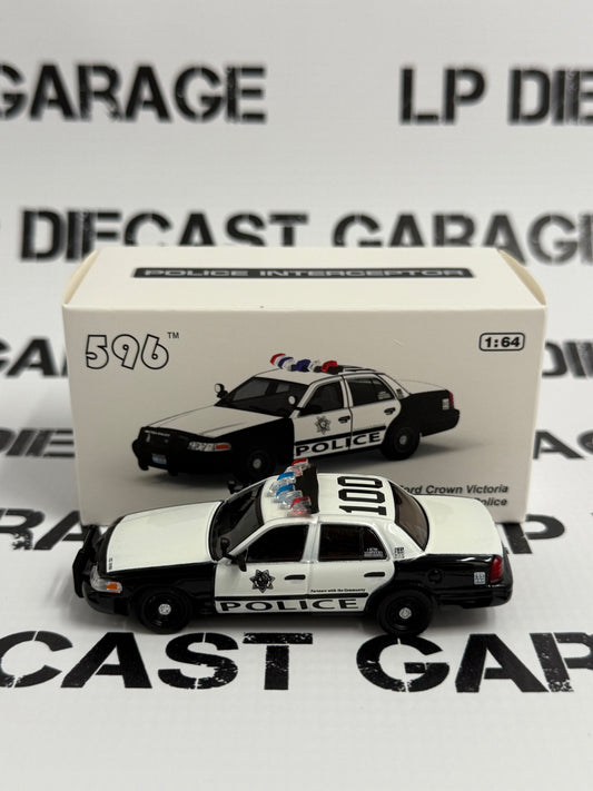 596 Model Ford Crown Victoria Las Vegas Nevada Police 1:64 Diecast