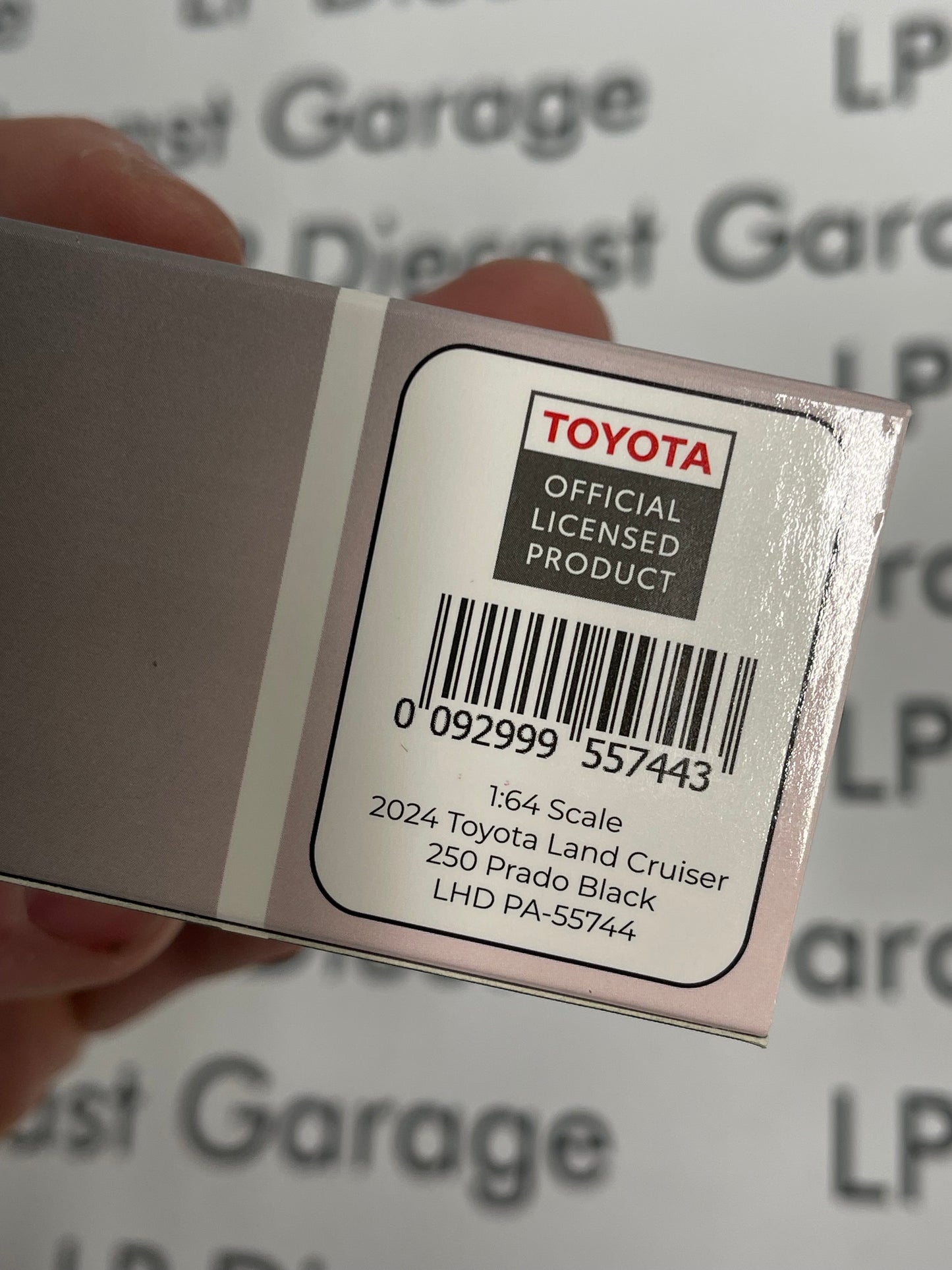 PARA64 2024 Toyota Land Cruiser 250 Prado Black 1:64 Diecast