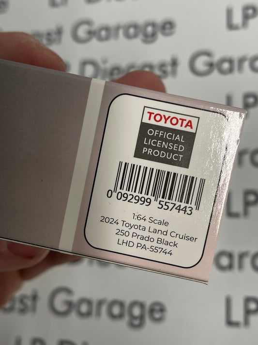PARA64 2024 Toyota Land Cruiser 250 Prado Black 1:64 Diecast