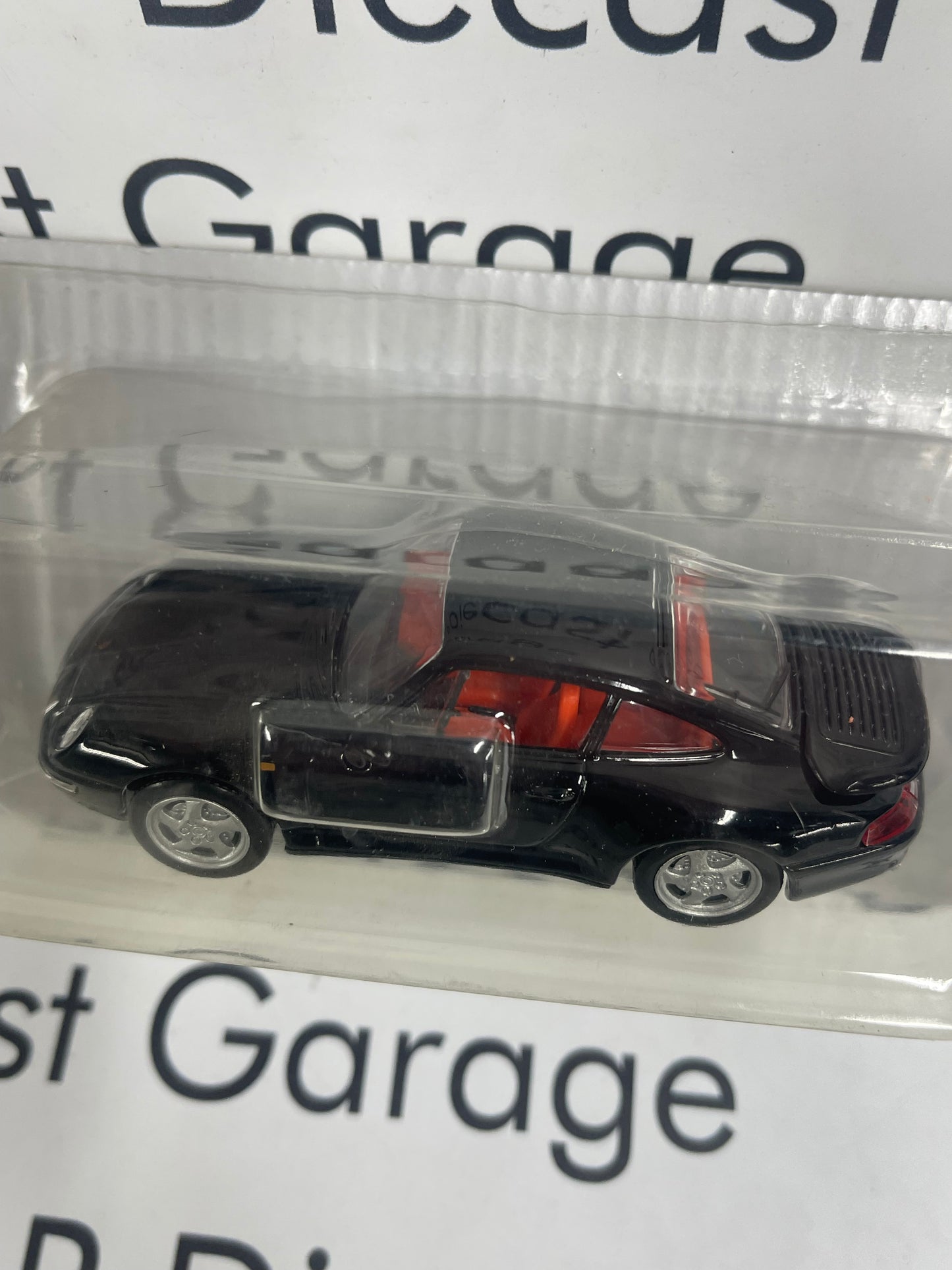 EDICOLA 1995 Porsche 911 Turbo Coupe Black 1:43 Diecast Euro Deagostini