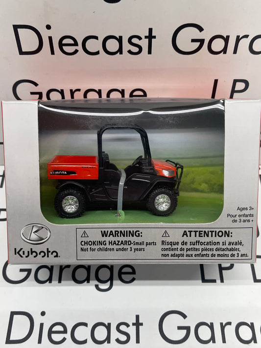 KUBOTA RTV-X1120D Side By Side UTV 3" Plastic Pull Back Toy Approx 1:64 Scale NOT Diecast