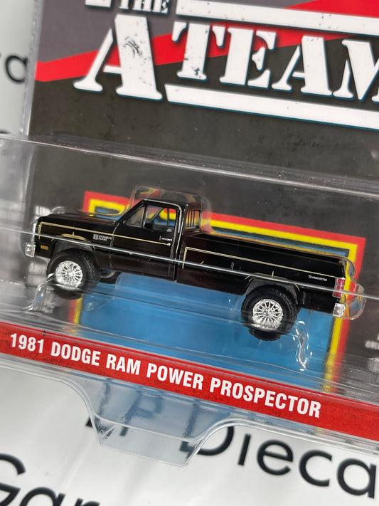GREENLIGHT 1981 Dodge Ram Prospector A Team 1:64 Diecast