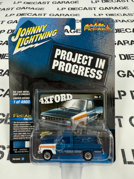 JOHNNY LIGHTNING 1984 Ford Ranger Blue 1:64 Diecast Project in Progress