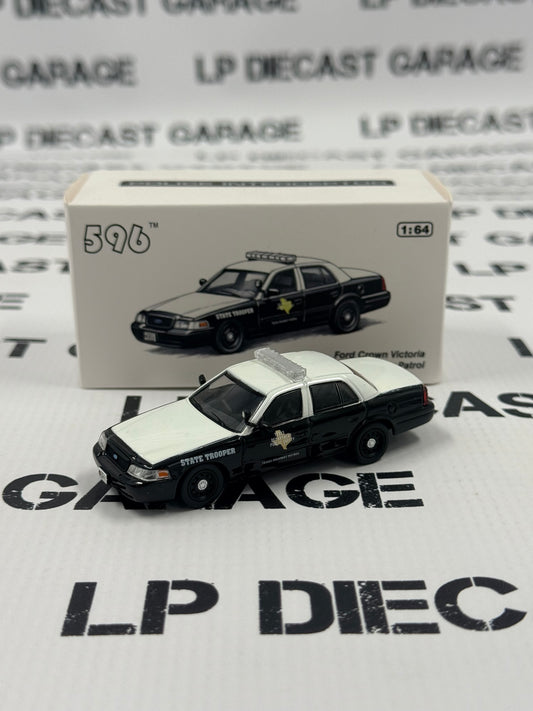 596 Model Ford Crown Victoria Texas Dept Public Safety 1:64 Diecast