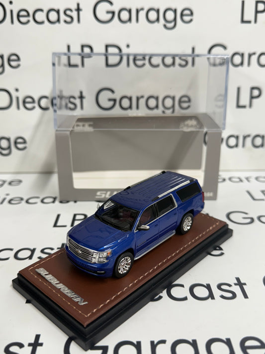 GOC 2015 Chevrolet Suburban Blue Limited Edition 1:64 Diecast Exclusive