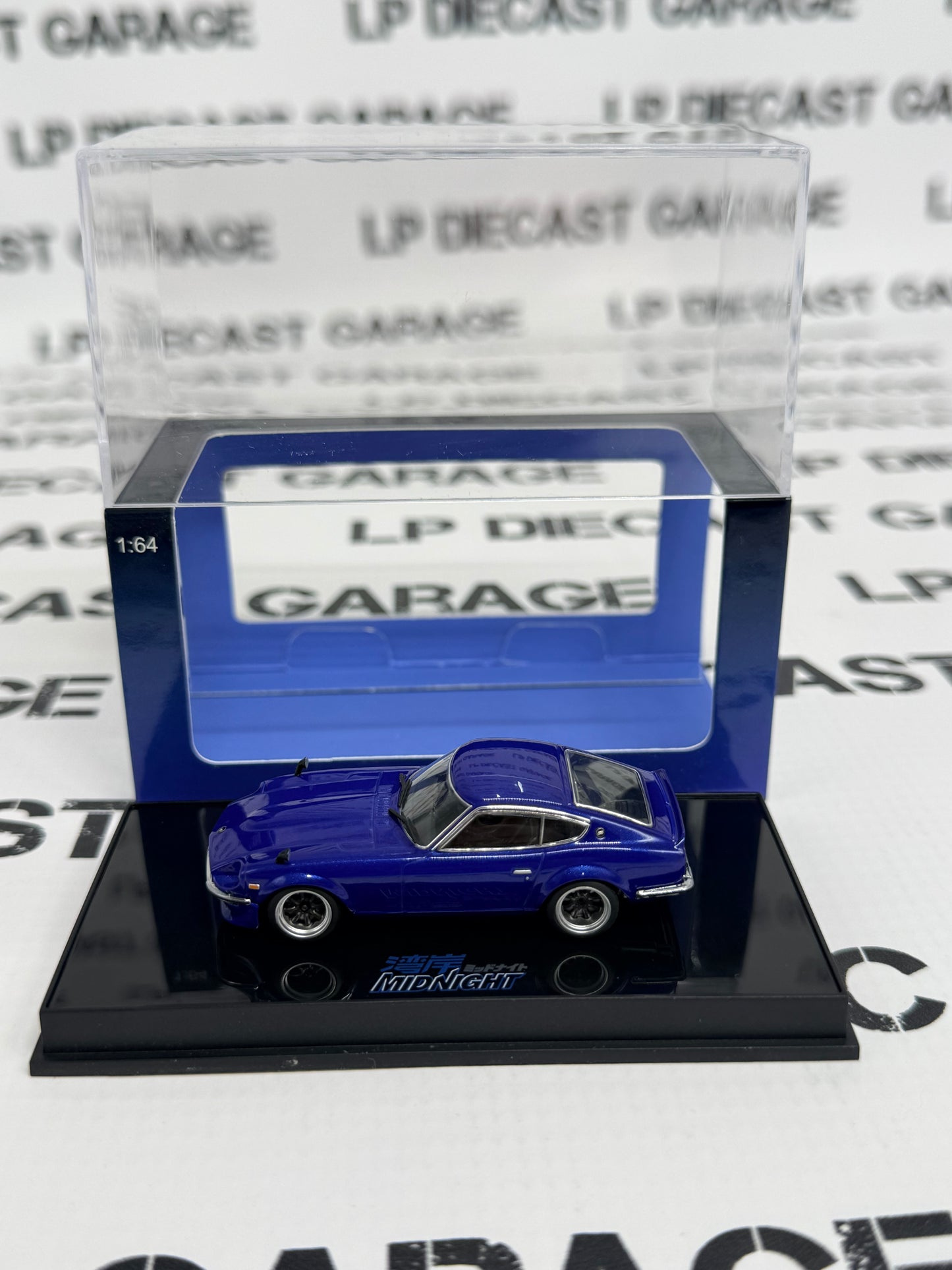 AUTOart Nissan Fairlady Z Blue 1:64 Scale Diecast Wangan Midnight
