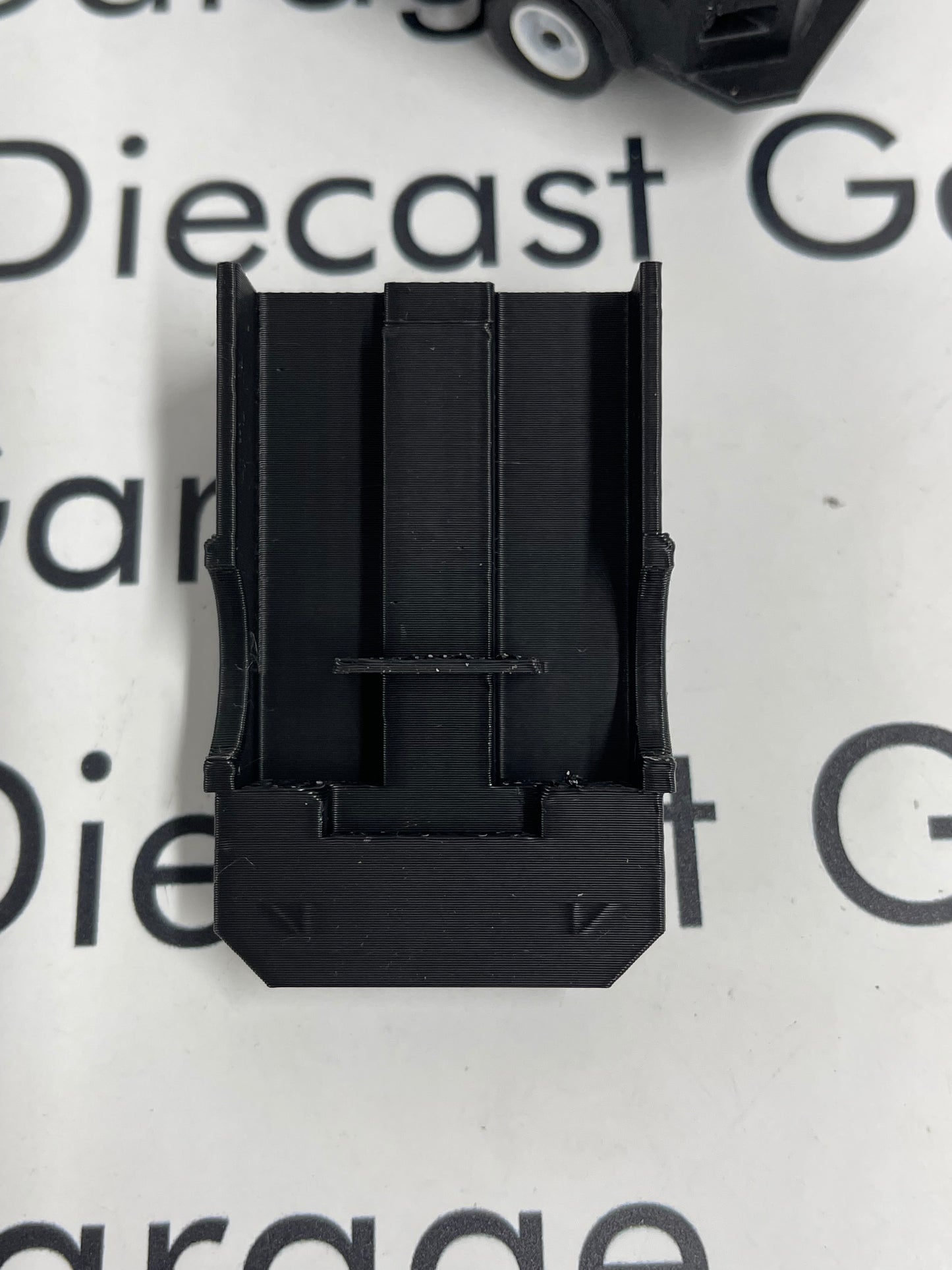 3D Printed Customs Black Flatbed Fits Greenlight International Durastar 1:64 Diecast Trucks