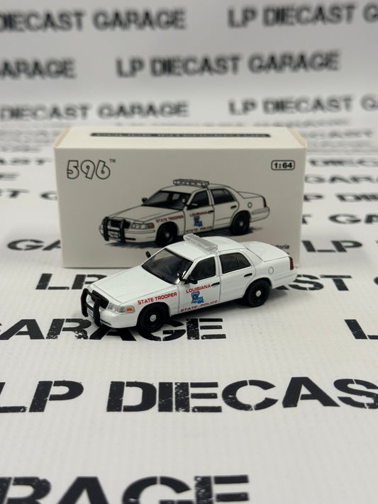 596 Model Ford Crown Victoria Louisiana State Police 1:64 Diecast