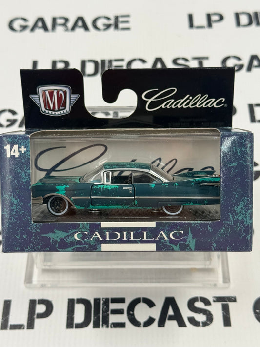 M2 1959 Cadillac Series 62 Patina Blue 1:64 Diecast