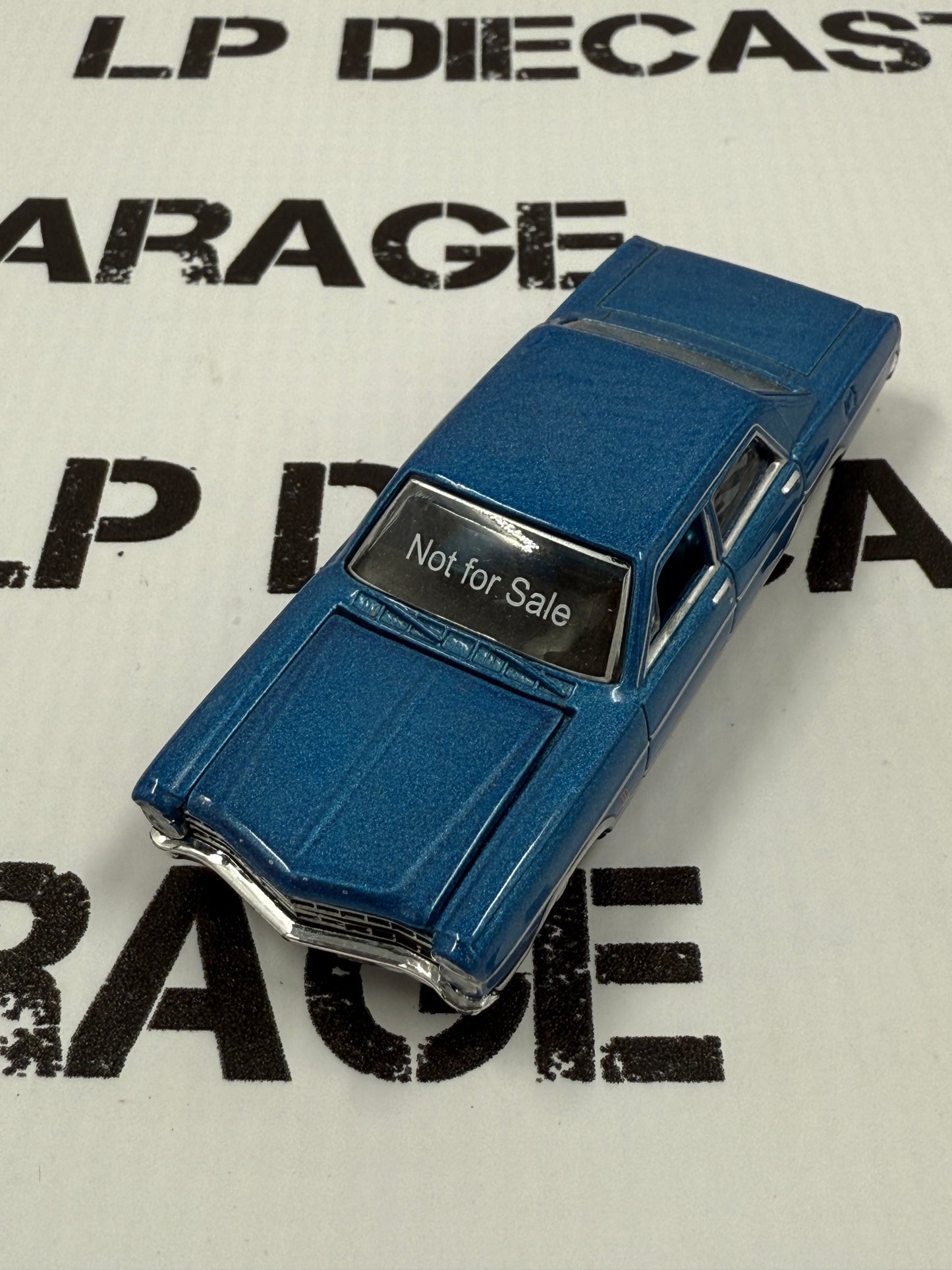 SAMPLE CAR GREENLIGHT 1967 Ford Galaxie 500 Blue 1:64 Diecast